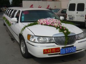 新款六排加长林肯·婚车 (3800元天)